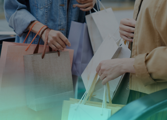 Retail 산업 솔루션 이미지
